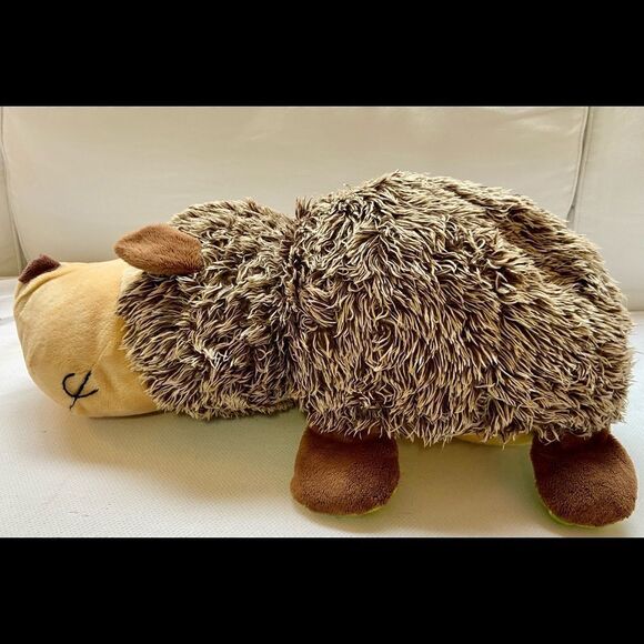 Flip-a-Zoo Tito Turtle & Hanna Hedgehog 2 in 1 Stuffed Animal Plush 18”. - Picture 6 of 14